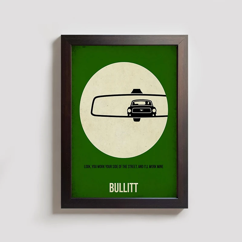 تابلو مدل فیلم bullitt BR052