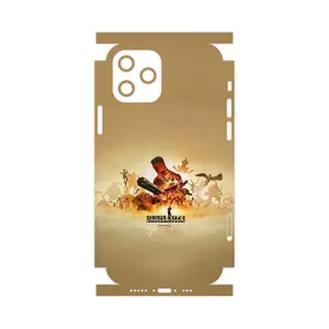 MAHOOT Serious Sam Game Series-FullSkin Cover Sticker for Apple iPhone 12 Pro