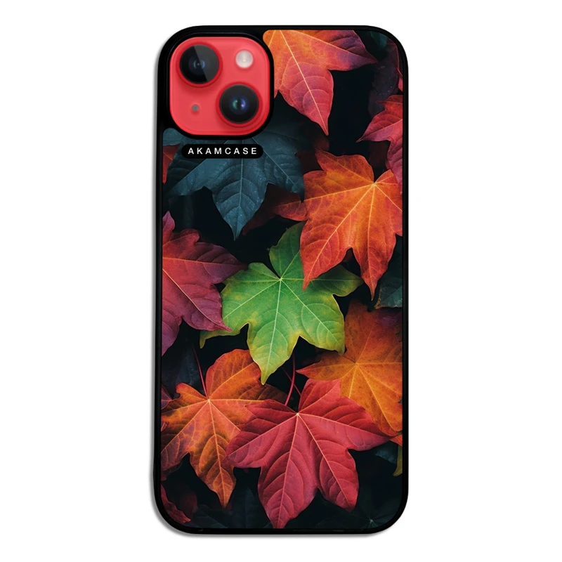 کاور آکام مدل AMC-WA14PLUS-LEAVES-35 مناسب برای گوشی موبایل اپل iPhone 14 Plus