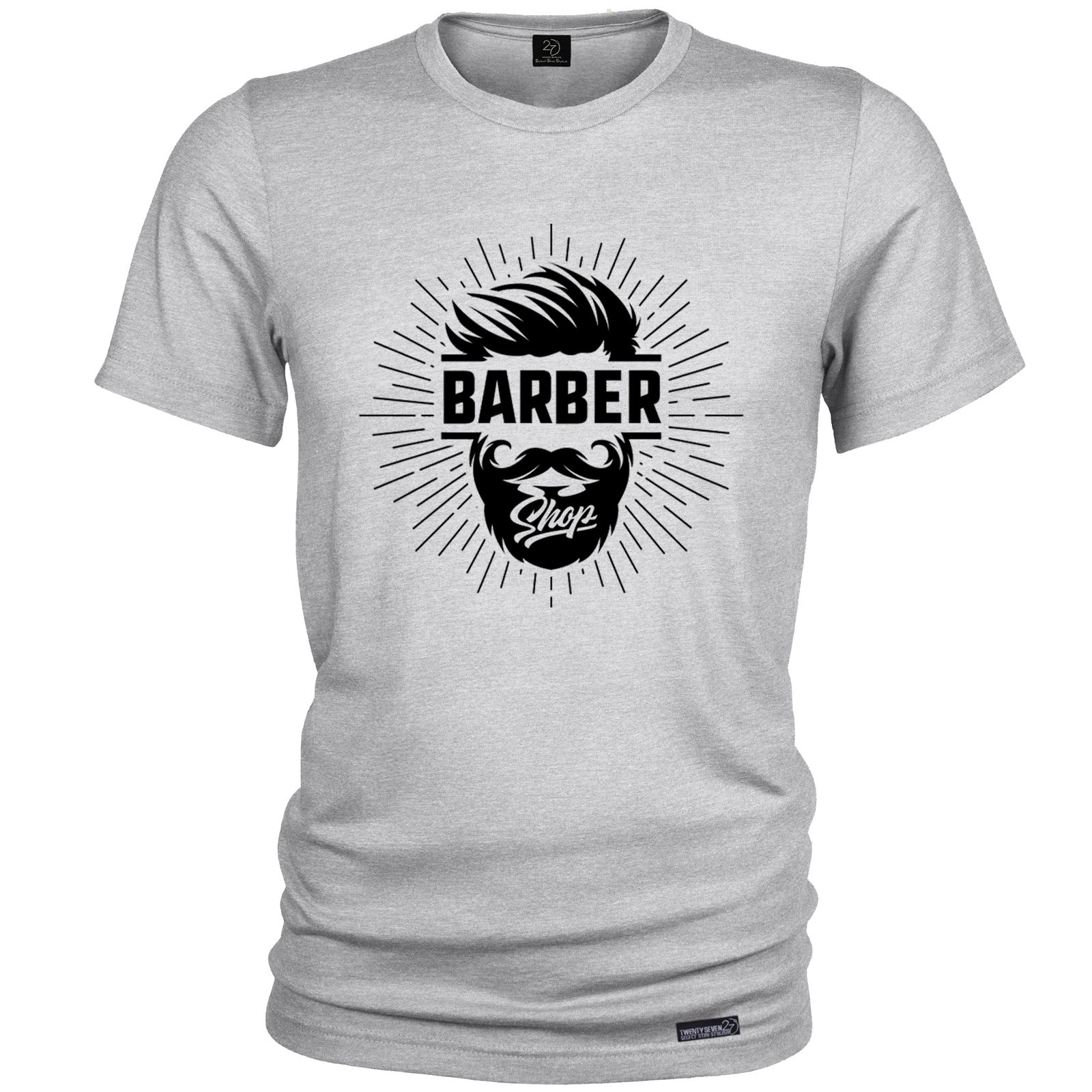 تی شرت آستین کوتاه مردانه 27 مدل  آرایشگر کد WN1034 -  - 1