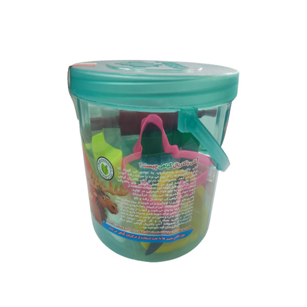 خمیر بازی کنکو مدل 6 رنگ سطلی کد GG1
