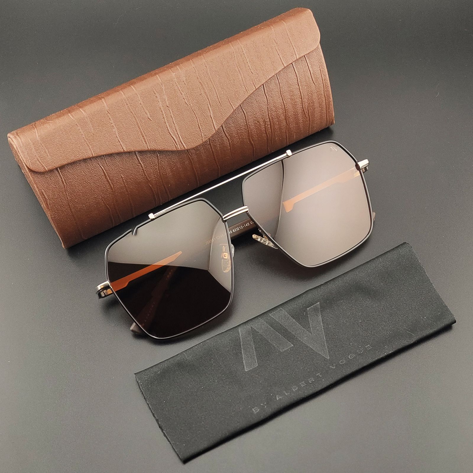 عینک آفتابی مردانه آلبرت وگ مدل JS8551C246-P240 Polarized Avantgarde Visionary -  - 6