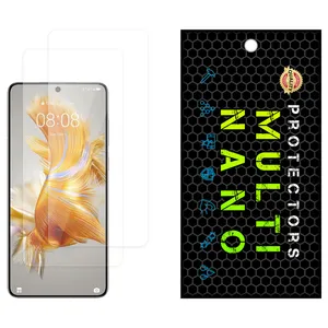 Multi Nano X-S2N Model Transparent Screen Protector Suitable For Huawei Mate 50E Mobile Phone Pack Of 2