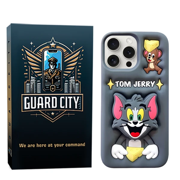 کاور گارد سیتی مدل TOM&JERRY مناسب برای گوشی موبایل اپل iPhone 12 Pro Max