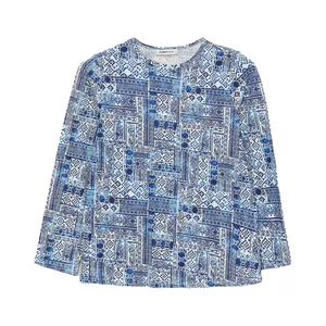 تی شرت آستین بلند زنانه ال سی وایکیکی مدل S3CY63Z8