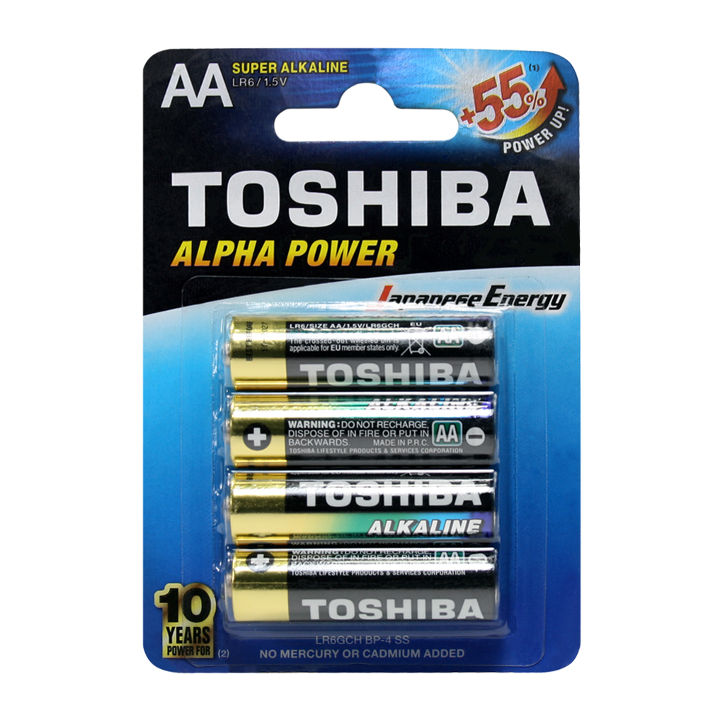باتری قلمی مدل Alpha Power BP-4 بسته 4 عددی