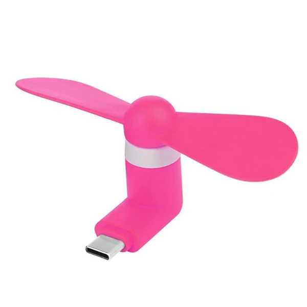 پنکه همراه مدل OTG Mini USB-TYPE C