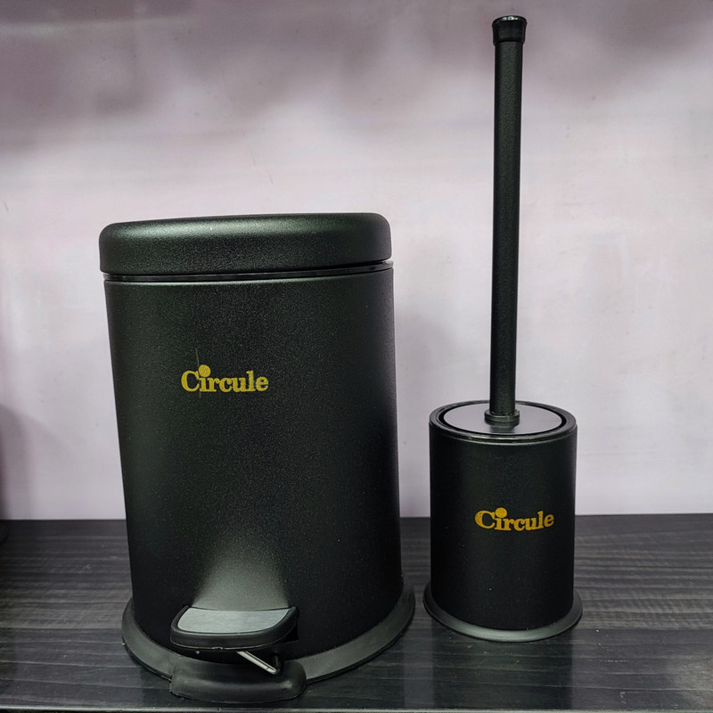 ست سطل و فرچه سیرکل مدل آرام بند کد S-BL