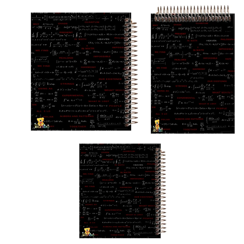 دفتر 100 برگ بانیبو مدل ریاضی کد 2719 مجموعه 3 عددی