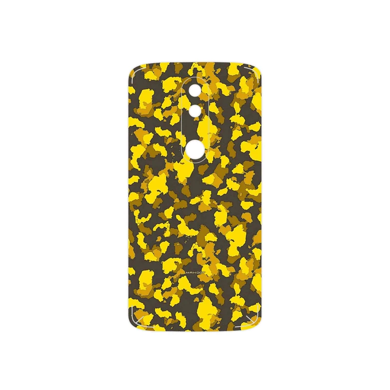 برچسب پوششی ماهوت مدل Yellow Infantry Army مناسب برای گوشی موبایل موتورولا Moto X Force