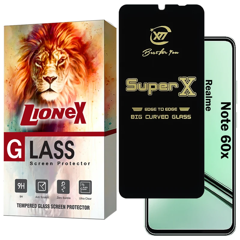 محافظ صفحه نمایش لایونکس مدل SUPXL20 مناسب برای گوشی موبایل ریلمی Note 60x