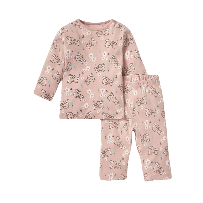 ست تی‌شرت آستین بلند و شلوار راحتی نوزادی مدل جونيور