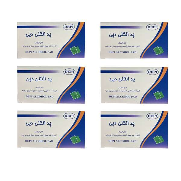 پد الکلی دپی مدل M204 مجموعه 6 عددی