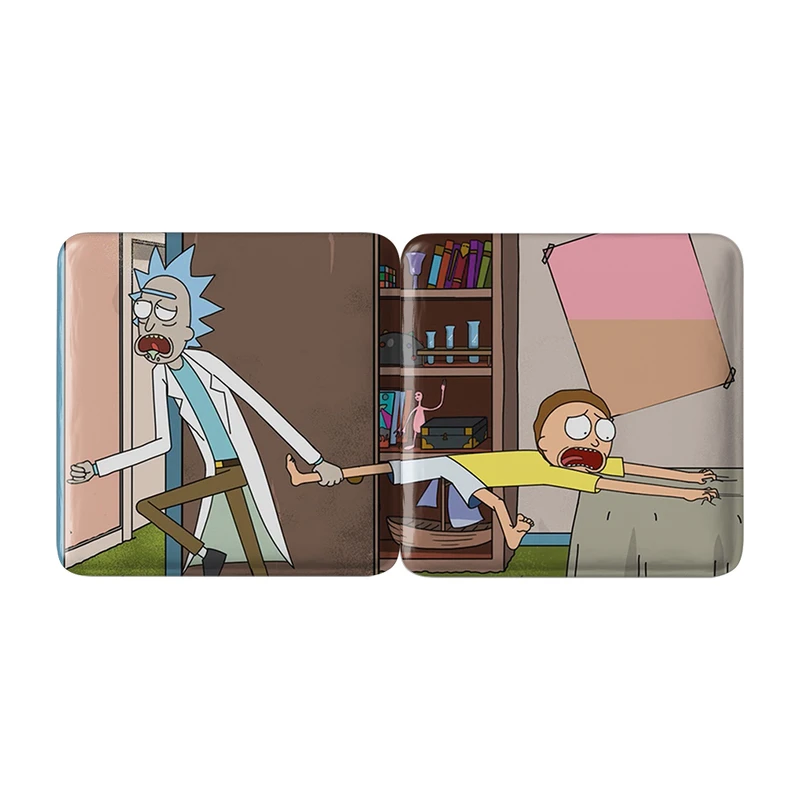 مگنت خندالو مدل ریک و مورتی Rick and Morty کد A248 مجموعه 2 عددی