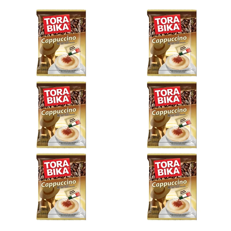 کاپوچینو تورابیکا - 25 گرم بسته 6 عددی