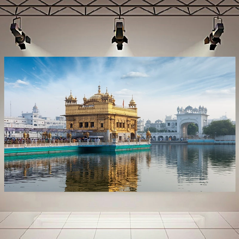 پوستر طرح Harmandir Sahib پنجاب هندوستان کد AR17820
