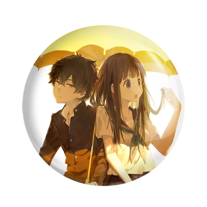 مگنت خندالو طرح چیتاندا و اورکی انیمه هیوکا Hyouka کد 17098