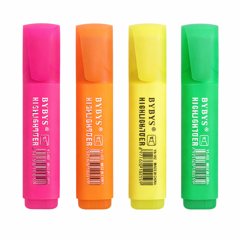 ماژیک علامتگذار بای بایز کد 102 بسته 4 عددی