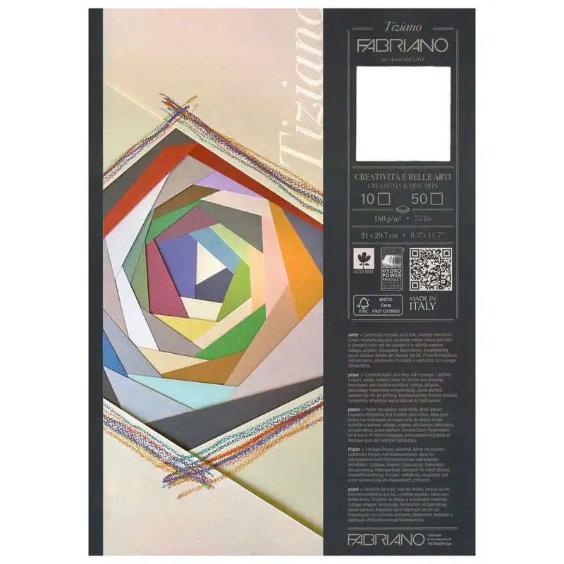 مقوا فابریانو مدل تیزیانو سایز A3 بسته 10 عددی