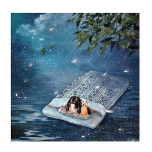 تابلو کودک و نوزاد طرح دختر و قایق رختخوابی کد wkt38