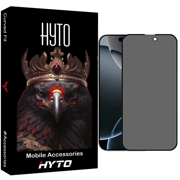 محافظ صفحه نمایش حریم شخصی هیتو مدل Privacy Pro مناسب برای گوشی موبایل اپل iPhone 16 Pro Max