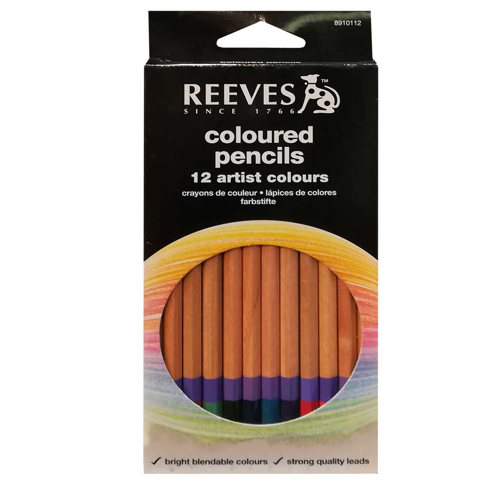 مداد آبرنگی 12 رنگ ریوز کد 153237