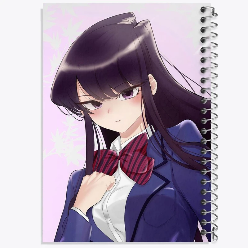 دفتر لیست خرید 50 برگ خندالو طرح انیمه کومی سان کد 16070