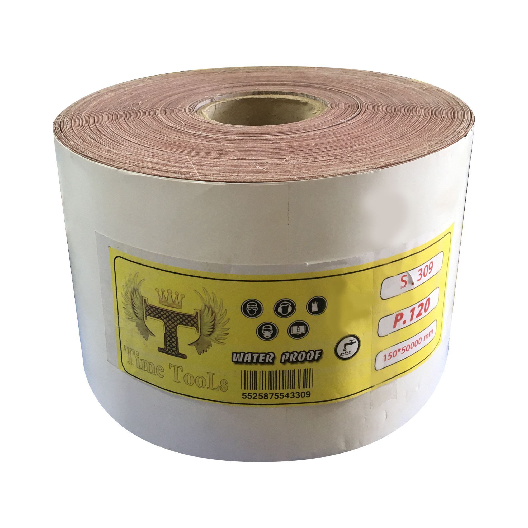 رول سنباده تایم تولز مدل P120 طول 20 سانتی متر