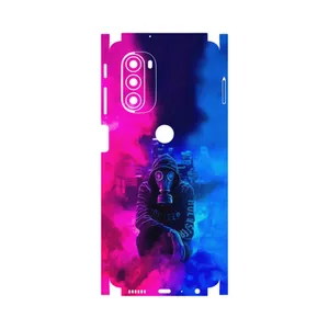 MAHOOT Smoke Rainbow Digital Art 2-FullSkin Cover Sticker for Motorola Moto G51 5G