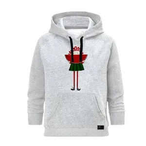 هودی زنانه مدل شب یلدا کد B126 رنگ طوسی