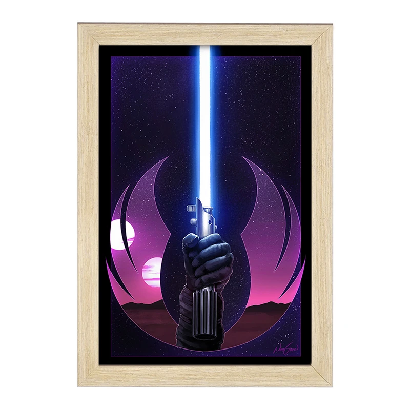 تابلو خندالو مدل جنگ ستارگان (Star Wars) کد F1170