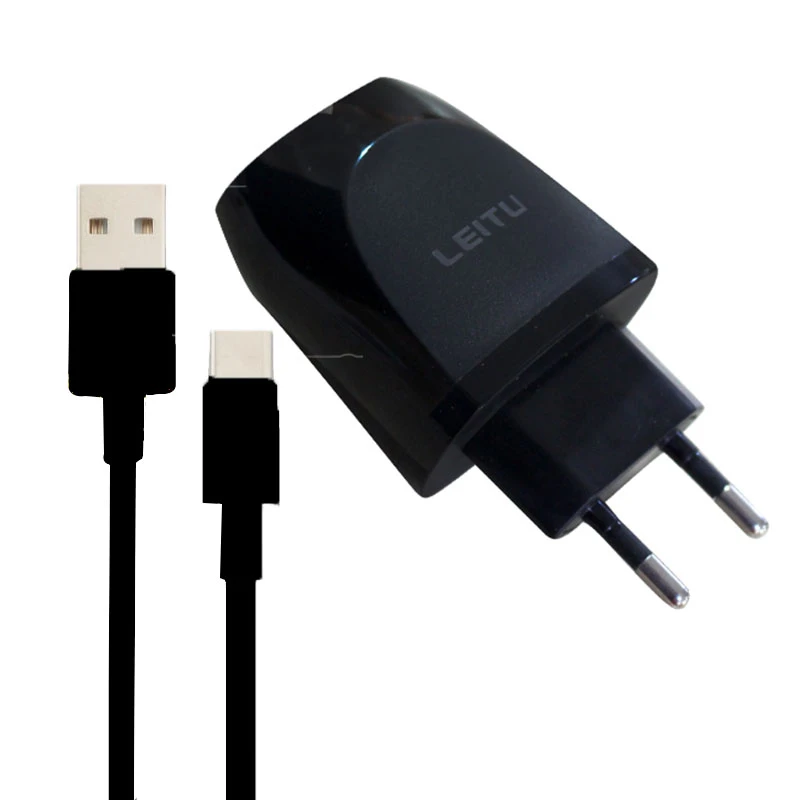 شارژر دیواری لیتو مدل LH - 19 به همراه کابل تبدیل USB-C