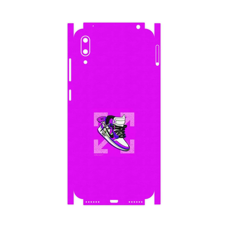 برچسب پوششی ماهوت مدل Nike Air Sneaker Digital Art-FullSkin مناسب برای گوشی موبایل هوآوی Y7 Pro 2019
