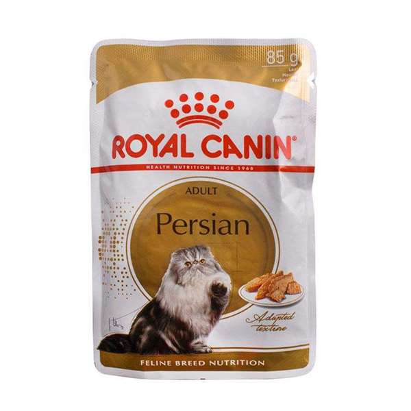پوچ گربه رویال کنین مدل Persian وزن 85 گرم 