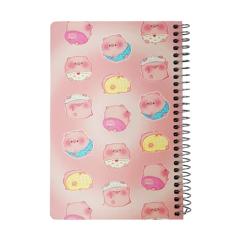 دفترچه یادداشت 80 برگ طرح pigs کد 04
