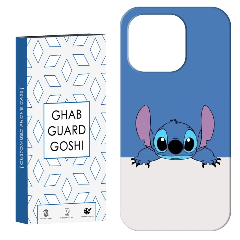 کاور قاب گارد گوشی طرح stitch کد Dimo-273 مناسب برای گوشی موبایل اپل IPHONE 15 PRO MAX   