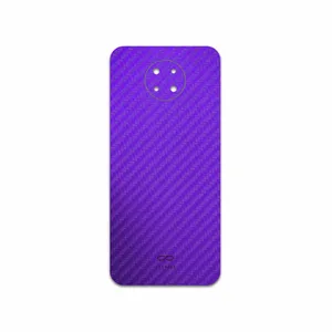MAHOOT Purple-Fiber Cover Sticker for Nokia G10