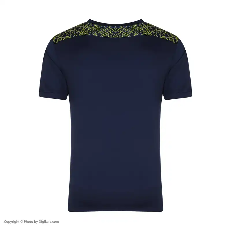 ست 3 تکه لباس ورزشی مردانه مکرون مدل چندا رنگ سرمه ای