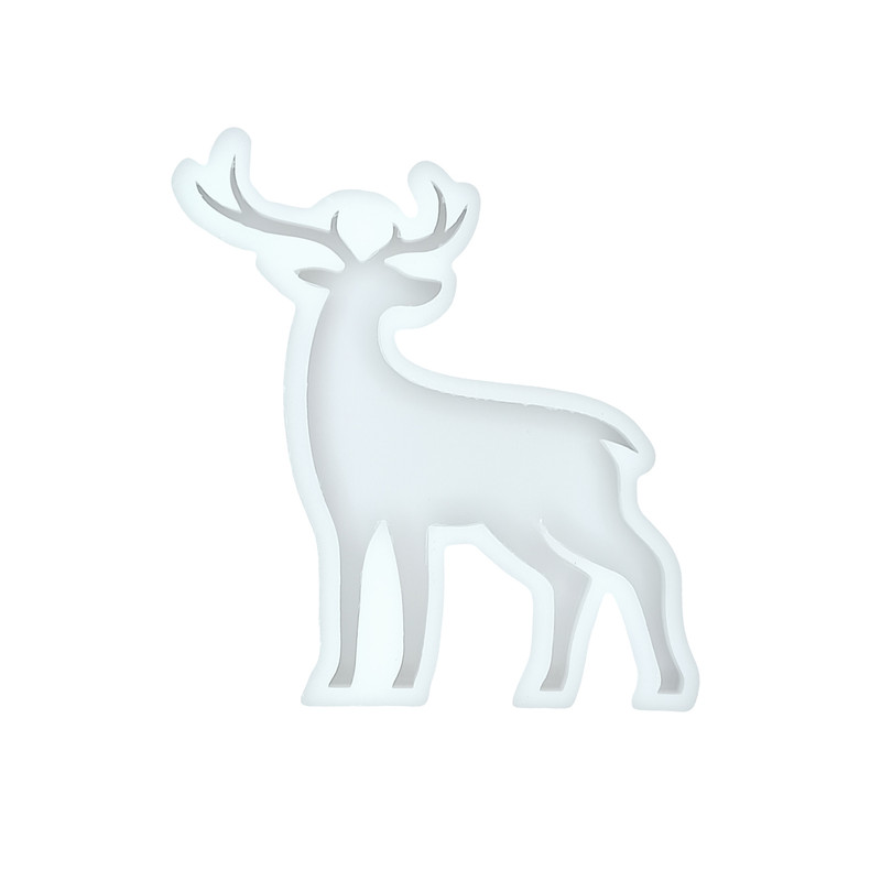 قالب رزین مدل حیوانات طرح گوزن شاخدار کد 1