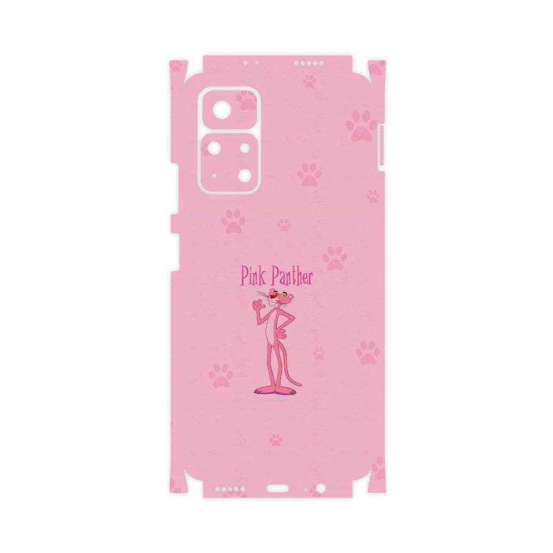 برچسب پوششی ماهوت مدل The Pink Panther-FullSkin مناسب برای گوشی موبایل شیائومی Poco M4 Pro 5G