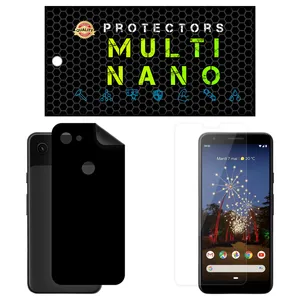 Multi Nano X-SFM Screen Protector For Google Pixel 3A with back skin