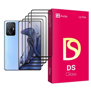 Asda DS Glass MIX004 Screen Protector For Xiaomi 11T Pack Of 4