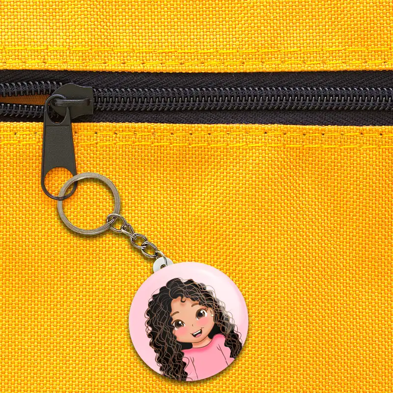 جاکلیدی خندالو مدل دخترانه فانتزی کد 25734