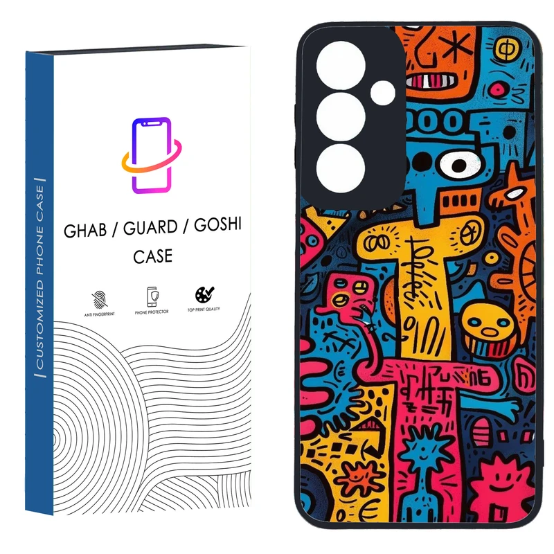 کاور قاب گارد گوشی طرح فانتزی کد 28 - TPU مناسب برای گوشی موبایل Samsung Galaxy S23 FE
