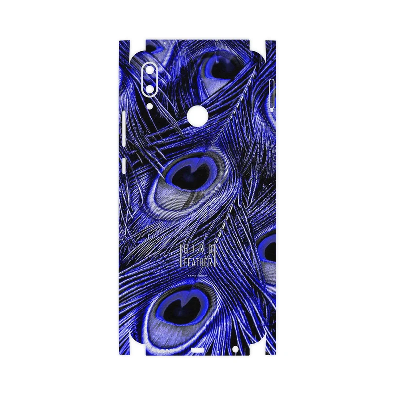 برچسب پوششی ماهوت مدل Purple Feather-FullSkin مناسب برای گوشی موبایل هوآوی Y9 2019