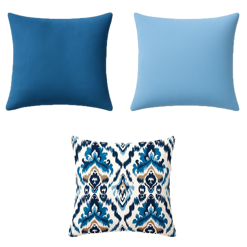 کاور کوسن کد 1004 ساز 45*45 سانتی متر مجموعه سه عددی