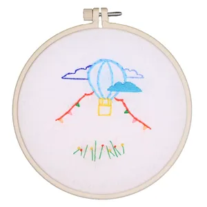 تابلو گلدوزی طرح بالن اتاق کودک کد M35