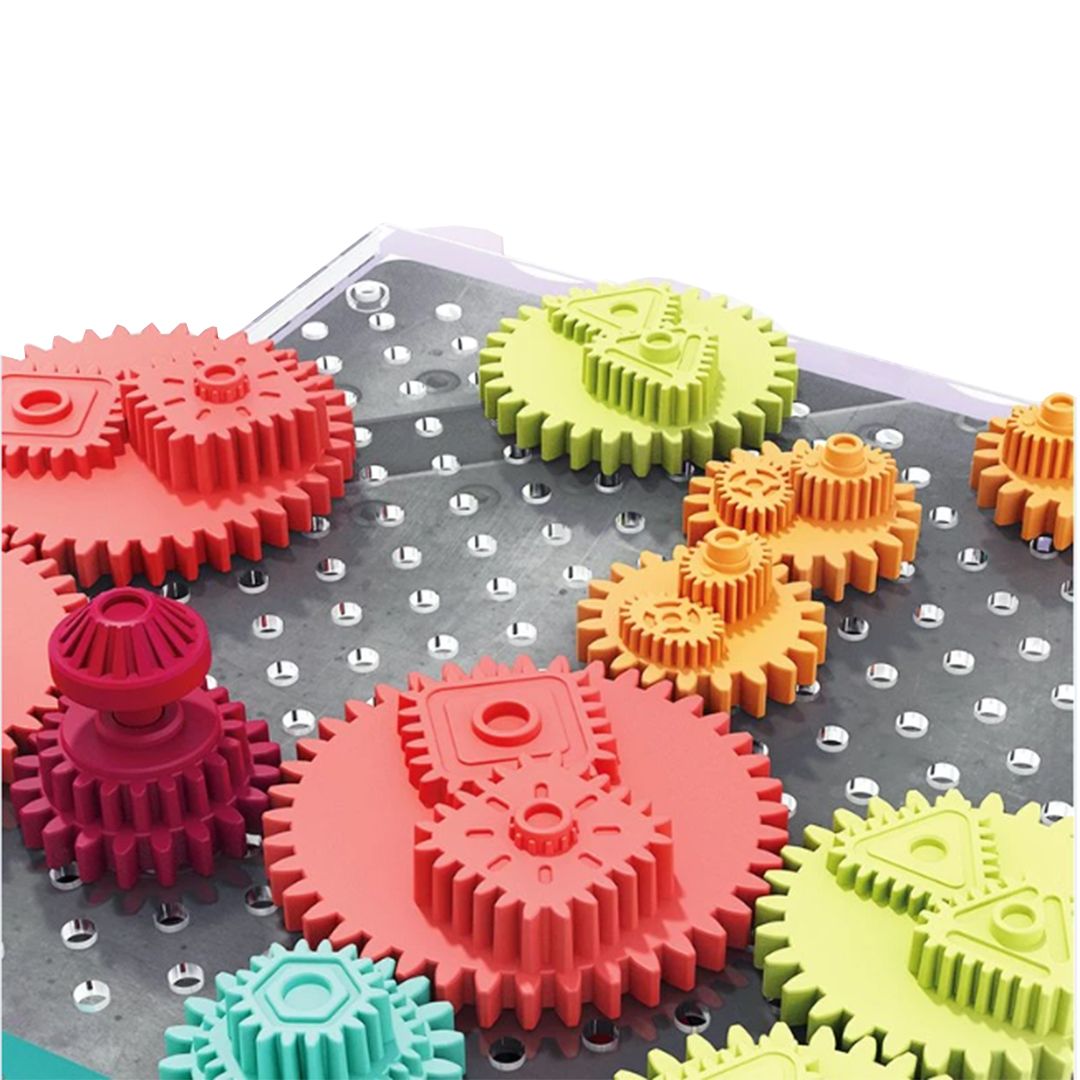 بازی آموزشی هولا مدل Interactive Cogwheel Puzzle Game -  - 2