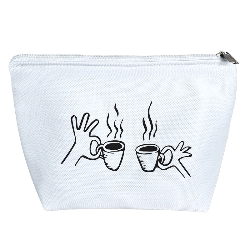 کیف لوازم آرایش دخترانه خندالو مدل دو لیوان چای کد 7638