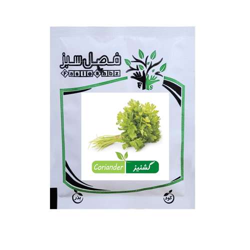 بذر سبزی گشنیز فصل سبز کد SEED-211